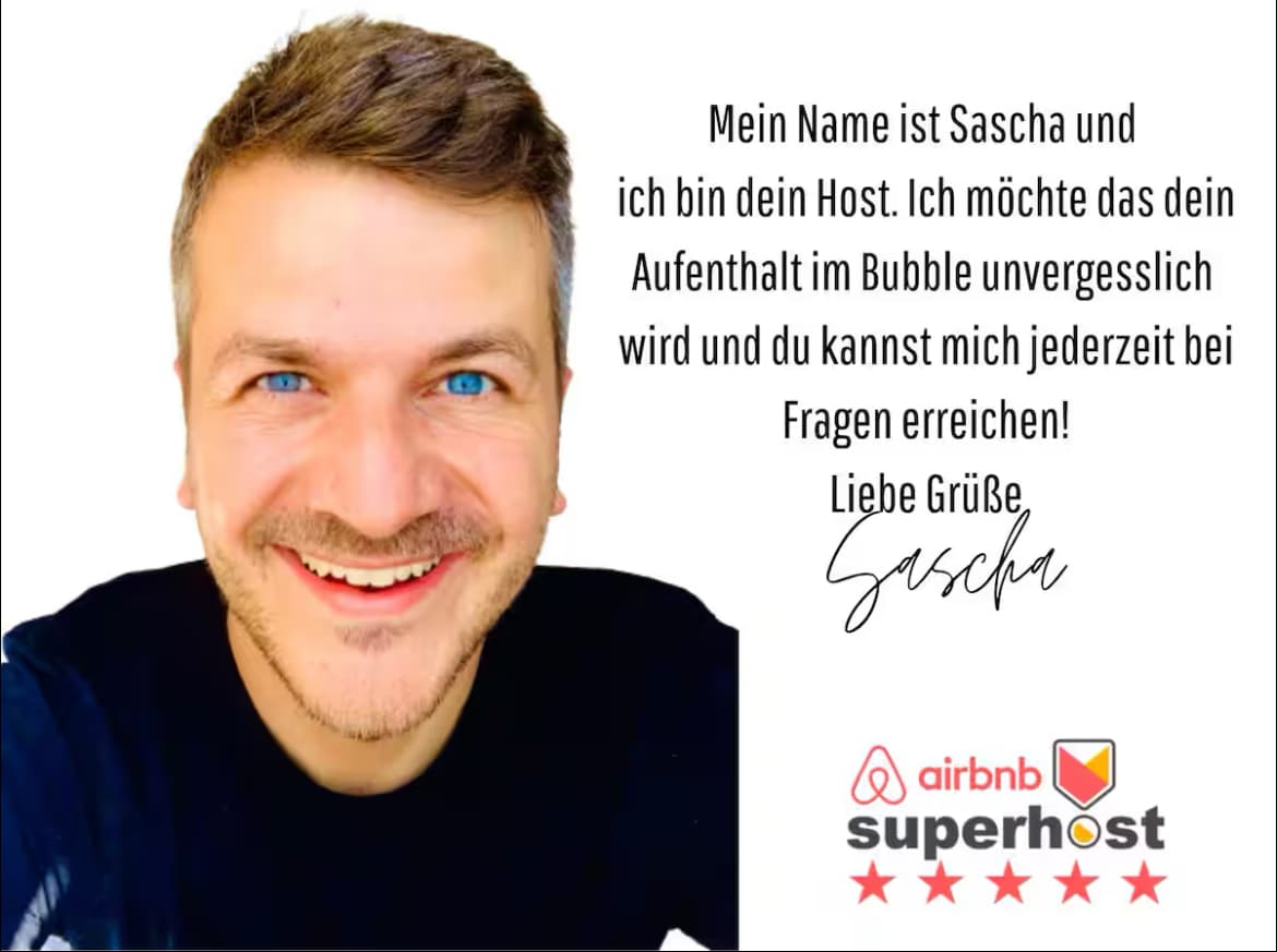 Sascha, the host of Casa Tilda